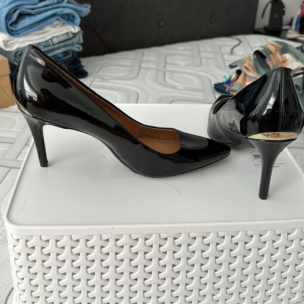 Calvin Klein black pumps